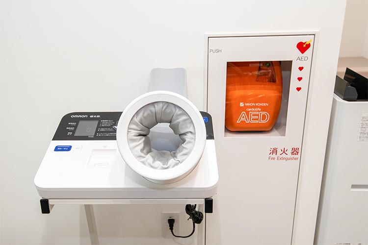 血圧計・AED
